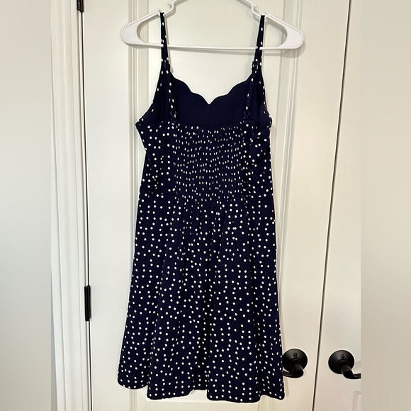 41 Hawthorn Navy Blue & White Polka Dot Dress - Picture 6 of 6